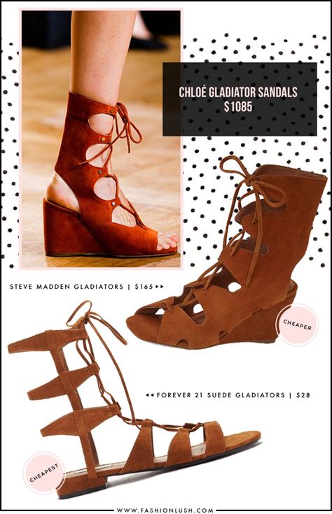 chloe gladiator sandals dupe
